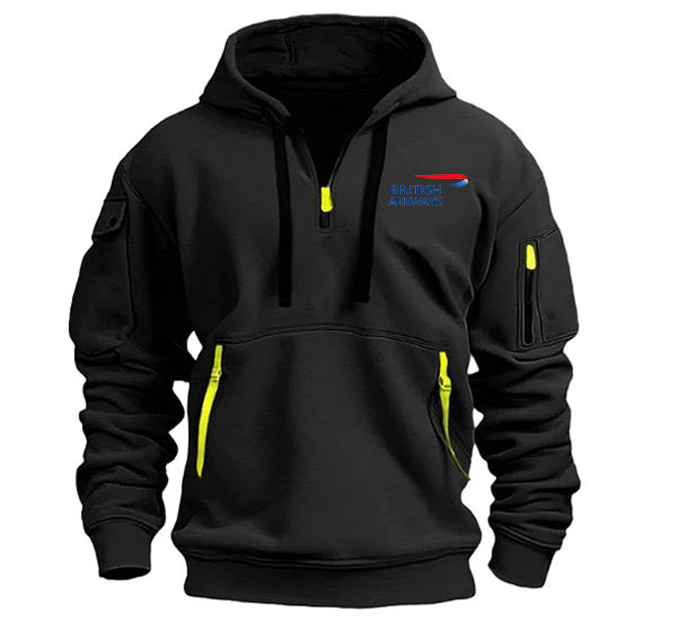 BRITISH AIRWAYS HOODED JACKET PULLOVER