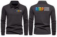 Thumbnail for AMP AIRPORT LONG SLEEVE  POLO