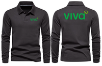Thumbnail for VIVA AIR  LONG SLEEVE  POLO