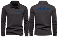 Thumbnail for JETBLUE AIRWAYS LONG SLEEVE  POLO