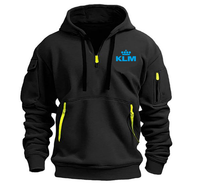 Thumbnail for KLM AIRWAYS AIRLINE HOODED JACKET PULLOVER