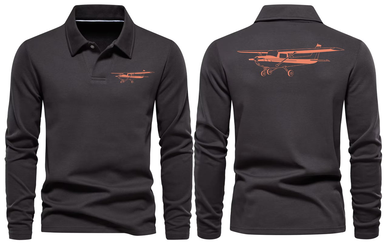 CESSNA LONG SLEEVE  POLO