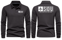 Thumbnail for SOU AIRPORT LONG SLEEVE POLO