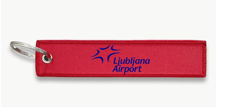 LIUBLIANA  AIRPORT KEY CHAIN