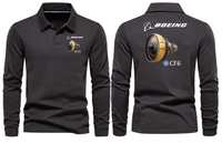 Thumbnail for BOEING CF6 LONG SLEEVE  POLO