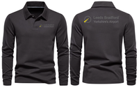 Thumbnail for LEEDS AIRPORT LONG SLEEVE  POLO