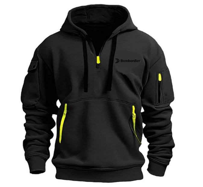BOMBARDE AIRLINE HOODED JACKET PULLOVER