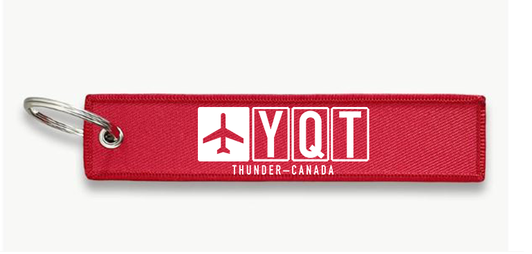 YQTAIRPORT KEY CHAIN