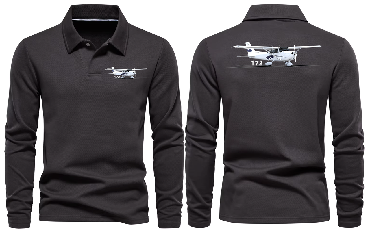 CESSNA 172 LONG SLEEVE  POLO