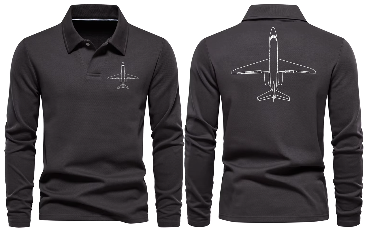 CESSNA LONG SLEEVE  POLO