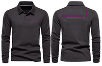 Thumbnail for AER EDINBURG AIRPORT LONG SLEEVE  POLO