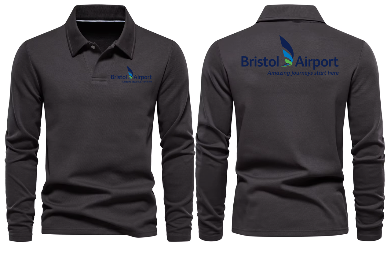 BRISTOL AIRPORT LONG SLEEVE  POLO