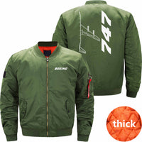 Thumbnail for Boeing 747 Ma-1 Bomber Jacket Flight Jacket Aviator Jacket THE AV8R