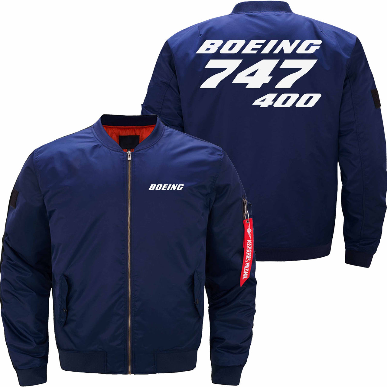 Boeing 747 400 Ma-1 Bomber Jacket Flight Jacket Aviator Jacket THE AV8R