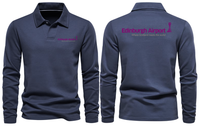 Thumbnail for AER EDINBURG AIRPORT LONG SLEEVE  POLO