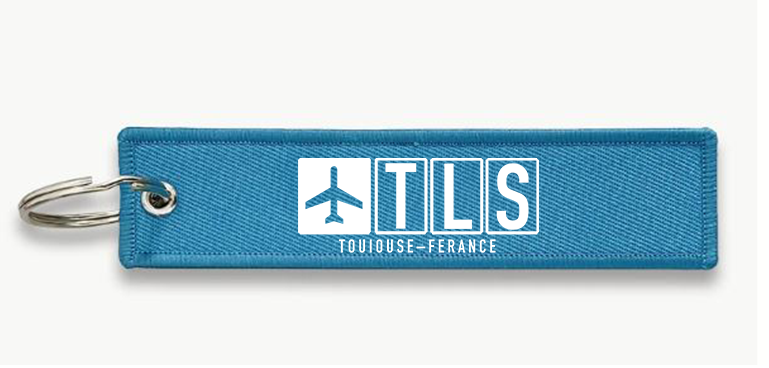 TLS AIRPORT KEY CHAIN