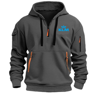 Thumbnail for KLM AIRWAYS AIRLINE HOODED JACKET PULLOVER