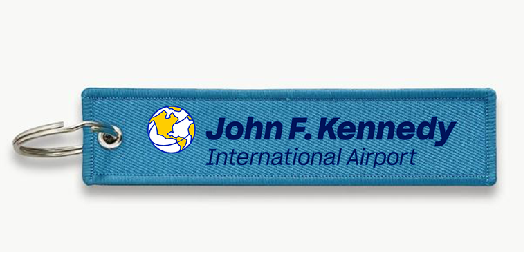 JOHAN F AIRPORT KEY CHAIN