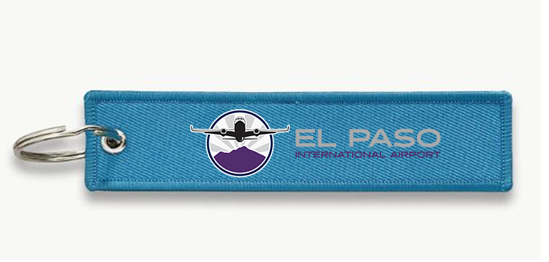 EL PASO AIRPORT KEY CHAIN