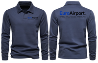 Thumbnail for EURO AIRPORT LONG SLEEVE  POLO