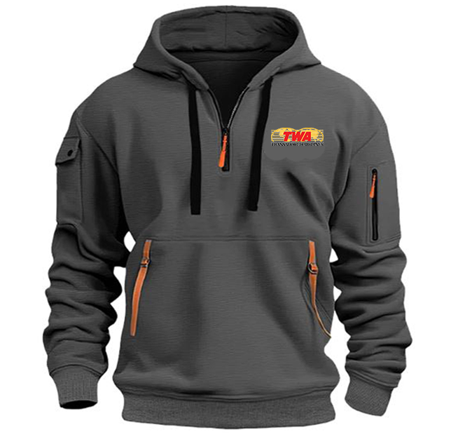 TWA AIRLINE HOODED JACKET PULLOVER