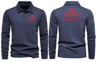 Thumbnail for ROYAL AIR MARCO LONG SLEEVE  POLO