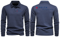 Thumbnail for DELTA PRIVAT JET LONG SLEEVE  POLO