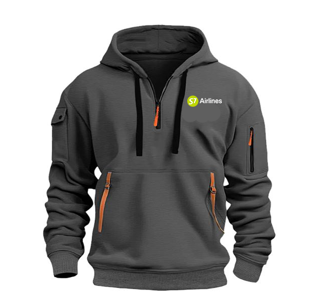 S7 AIRLINE HOODED JACKET PULLOVER