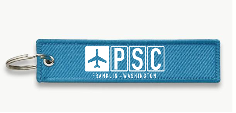 PSC AIRPORT KEY CHAIN