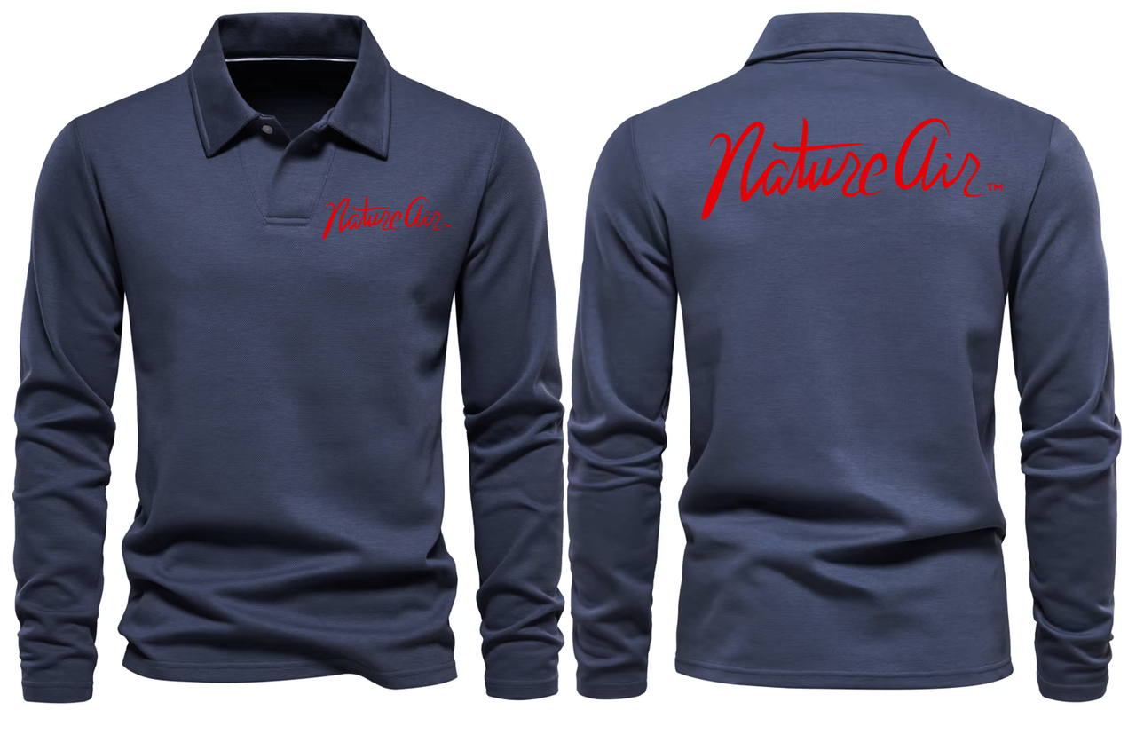 NATURE AIR LONG SLEEVE  POLO