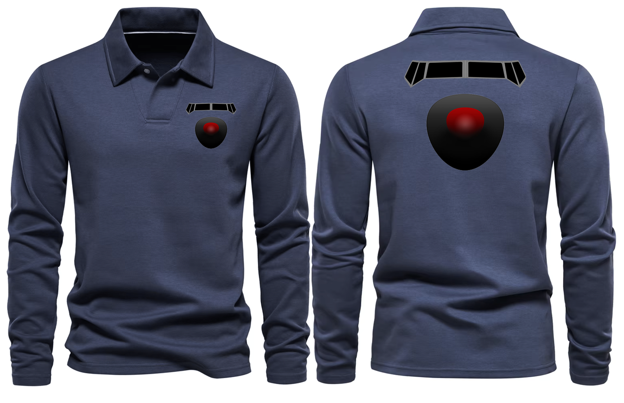 BOEING LOGO LONG SLEEVE  POLO