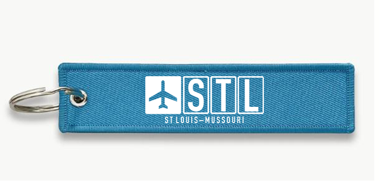 STL AIRPORT KEY CHAIN