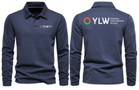 Thumbnail for YLW AIRPORT LONG SLEEVE  POLO