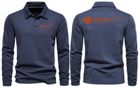 Thumbnail for KEFLAVIK AIRPORT LONG SLEEVE  POLO