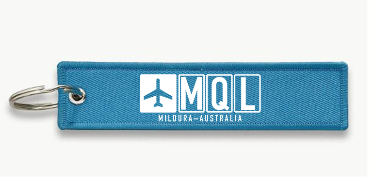 MQL AIRPORT KEY CHAIN