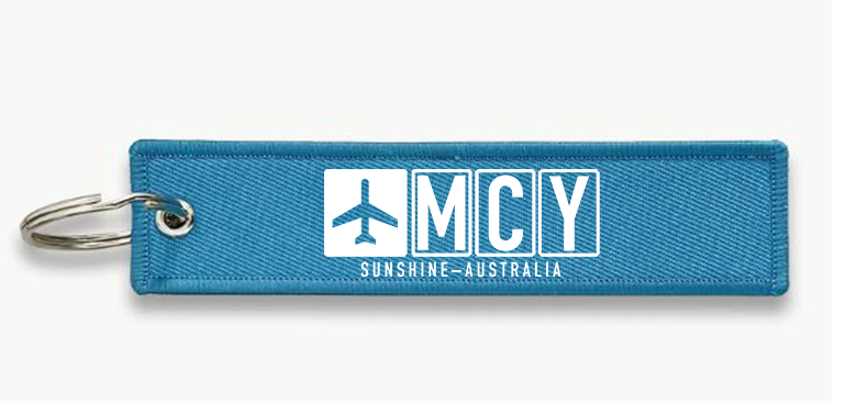 MCY AIRPORT KEY CHAIN