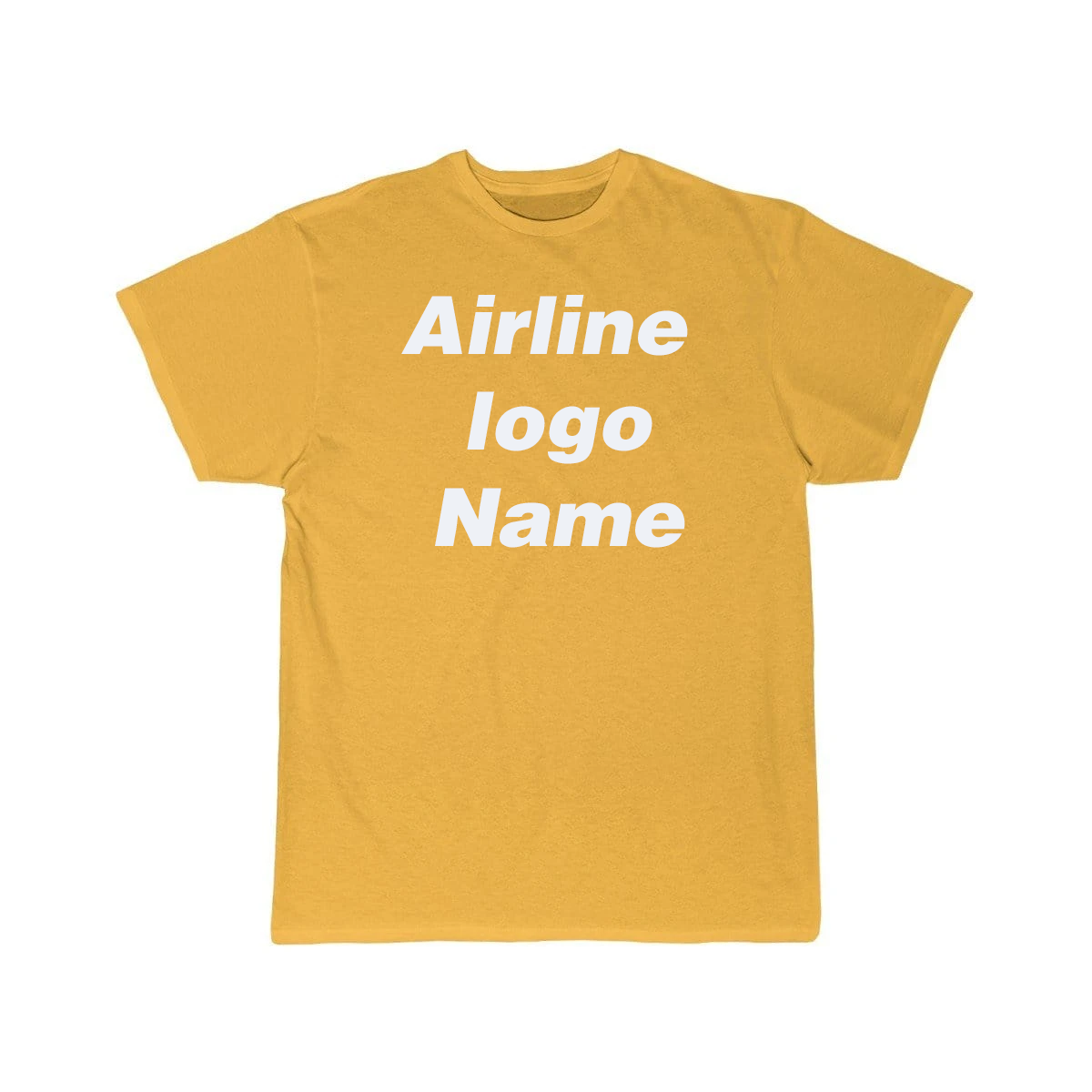 AIRLINE CUSTOMISED LOGO T-SHIRT