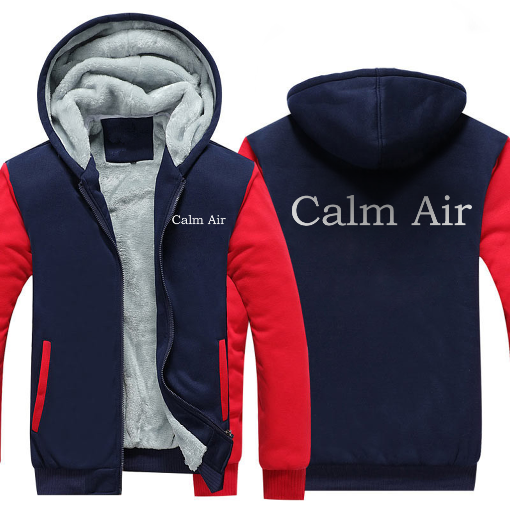 CALM AIRLINES  JACKETS FLEECE SWEATSHIRT