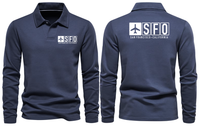 Thumbnail for SFO AIRPORT LONG SLEEVE POLO