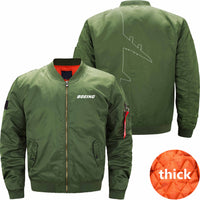 Thumbnail for Boeing 747 Ma-1 Bomber Jacket Flight Jacket Aviator Jacket THE AV8R