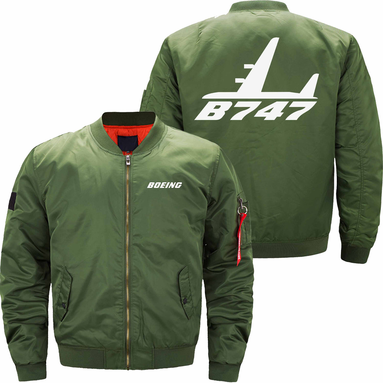 Boeing 747 Ma-1 Bomber Jacket Flight Jacket Aviator Jacket THE AV8R