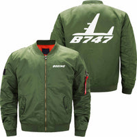 Thumbnail for Boeing 747 Ma-1 Bomber Jacket Flight Jacket Aviator Jacket THE AV8R