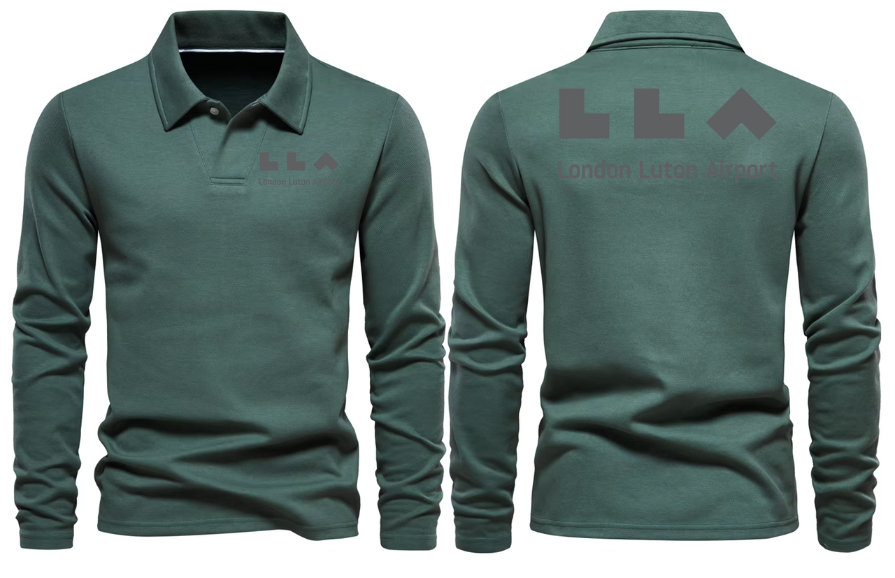 LLB AIRPORT LONG SLEEVE  POLO 1