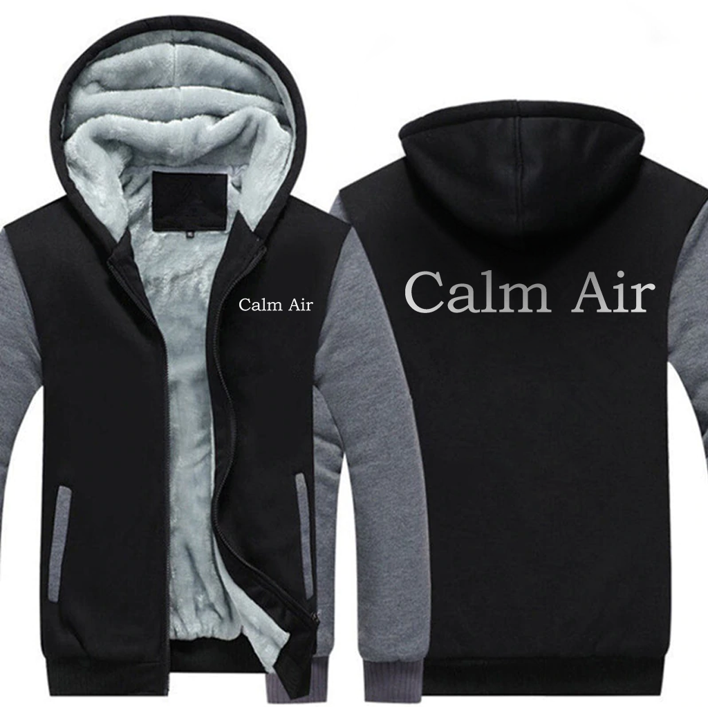 CALM AIRLINES  JACKETS FLEECE SWEATSHIRT