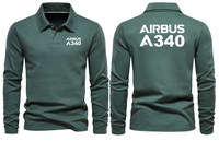 Thumbnail for AIRBUS A340 LONG SLEEVE  POLO