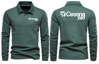 Thumbnail for CESSNA 207  LONG SLEEVE  POLO