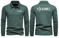Thumbnail for AIRBUS A380 LONG SLEEVE  POLO
