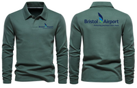 Thumbnail for BRISTOL AIRPORT LONG SLEEVE  POLO