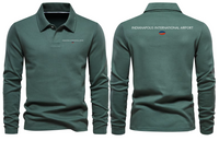 Thumbnail for INDIANPOLIS AIRPORT LONG SLEEVE  POLO