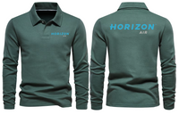 Thumbnail for HORIZON AIR LONG SLEEVE  POLO